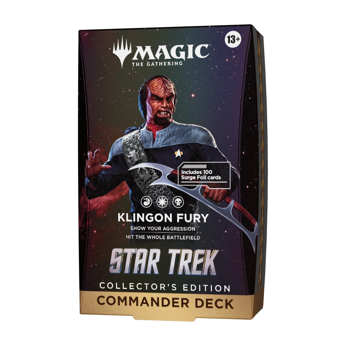 Star Trek Collector's Edition Commander Deck - Klingon Fury