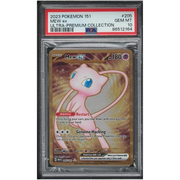 Mew ex Metal (205/165) · PSA 10 - Pokémon 151