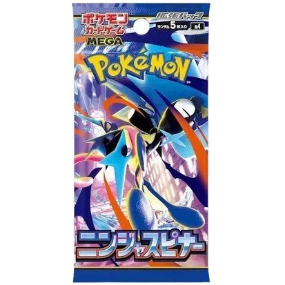Ninja Spinner Booster Pack| Pokémon | Japanese