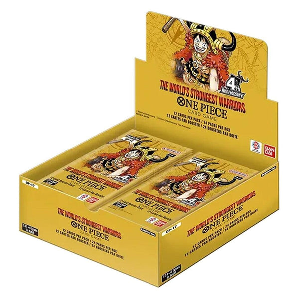 OP-17 Booster Box · The World's Strongest Warriors