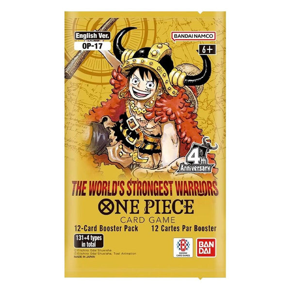 OP-17 Booster Pack · The World's Strongest Warriors