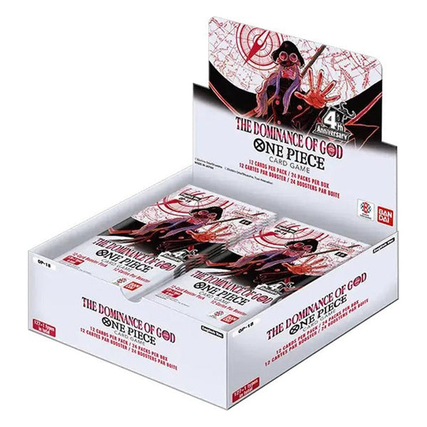 OP-18 Booster Box · The Dominance of God
